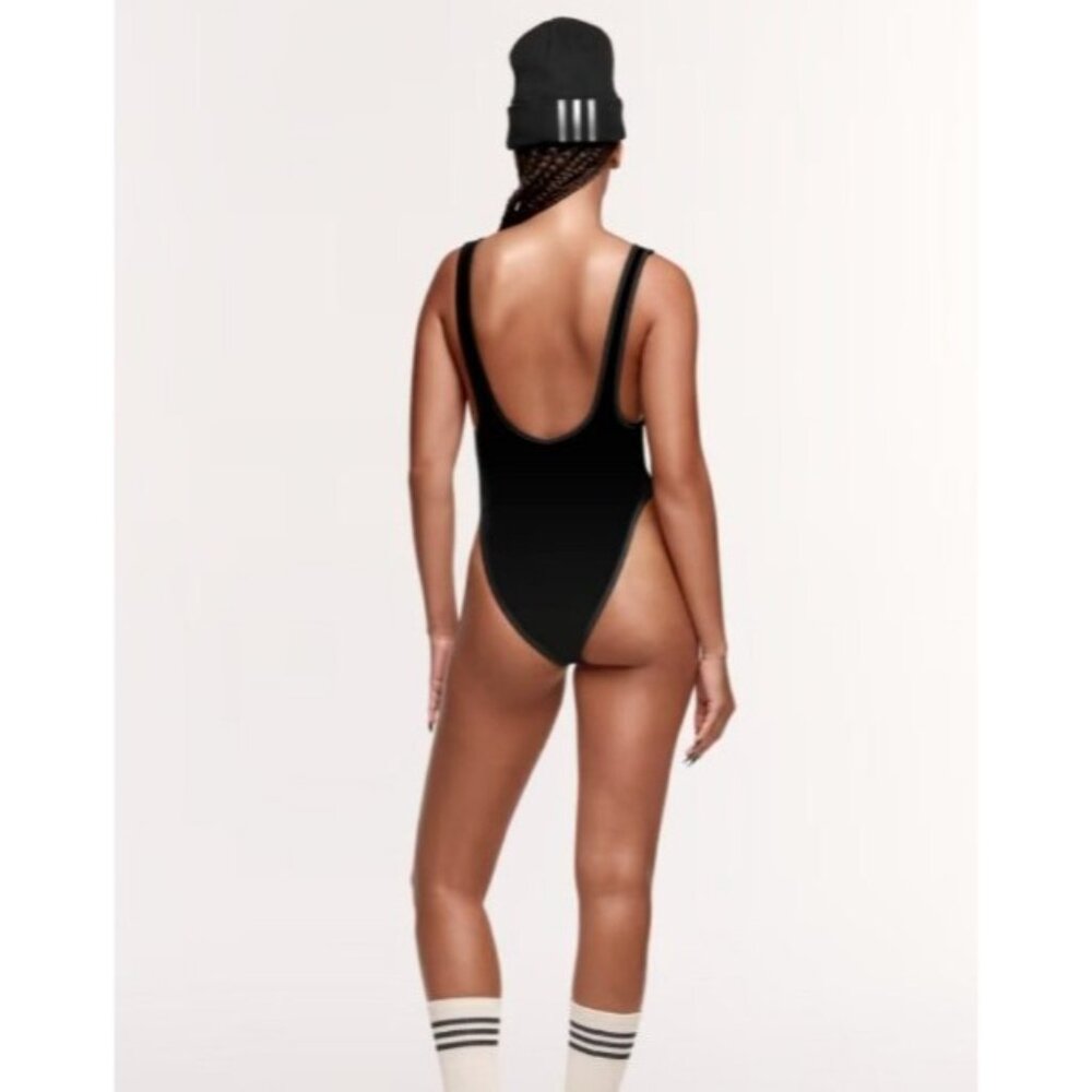 Adidas × Beyonce Ivy Park Sleeveless Velvet Bodysuit Black Noir Size Small NWT